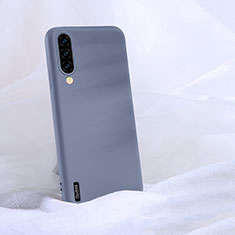 Silikon Hülle Handyhülle Ultra Dünn Schutzhülle Flexible 360 Grad Ganzkörper Tasche C04 für Xiaomi Mi A3 Grau