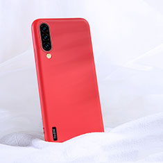 Silikon Hülle Handyhülle Ultra Dünn Schutzhülle Flexible 360 Grad Ganzkörper Tasche C04 für Xiaomi Mi A3 Rot
