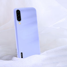 Silikon Hülle Handyhülle Ultra Dünn Schutzhülle Flexible 360 Grad Ganzkörper Tasche C04 für Xiaomi Mi A3 Violett