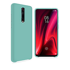 Silikon Hülle Handyhülle Ultra Dünn Schutzhülle Flexible 360 Grad Ganzkörper Tasche C04 für Xiaomi Redmi K20 Pro Cyan