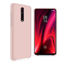 Silikon Hülle Handyhülle Ultra Dünn Schutzhülle Flexible 360 Grad Ganzkörper Tasche C04 für Xiaomi Redmi K20 Rosa