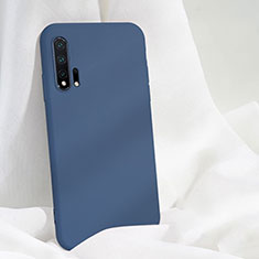 Silikon Hülle Handyhülle Ultra Dünn Schutzhülle Flexible 360 Grad Ganzkörper Tasche C05 für Huawei Nova 6 5G Blau