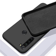 Silikon Hülle Handyhülle Ultra Dünn Schutzhülle Flexible 360 Grad Ganzkörper Tasche C05 für Xiaomi Redmi Note 8 (2021) Schwarz