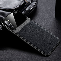 Silikon Hülle Handyhülle Ultra Dünn Schutzhülle Flexible 360 Grad Ganzkörper Tasche C06 für Samsung Galaxy Note 10 Schwarz
