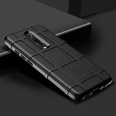 Silikon Hülle Handyhülle Ultra Dünn Schutzhülle Flexible 360 Grad Ganzkörper Tasche C06 für Xiaomi Mi 9T Schwarz