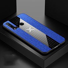 Silikon Hülle Handyhülle Ultra Dünn Schutzhülle Flexible Tasche C01 für Huawei P20 Lite (2019) Blau