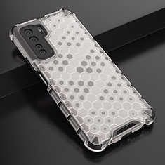 Silikon Hülle Handyhülle Ultra Dünn Schutzhülle Flexible Tasche C01 für Huawei P40 Lite 5G Weiß