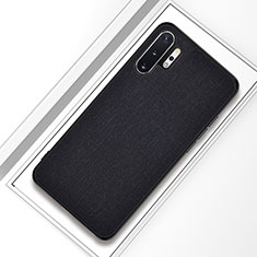 Silikon Hülle Handyhülle Ultra Dünn Schutzhülle Flexible Tasche C01 für Samsung Galaxy Note 10 Plus Schwarz