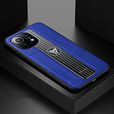 Silikon Hülle Handyhülle Ultra Dünn Schutzhülle Flexible Tasche C01 für Xiaomi Mi 11 5G Blau