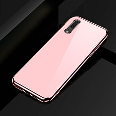 Silikon Hülle Handyhülle Ultra Dünn Schutzhülle Flexible Tasche C02 für Huawei P20 Rosegold