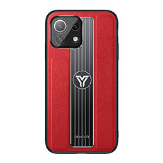 Silikon Hülle Handyhülle Ultra Dünn Schutzhülle Flexible Tasche C02 für Xiaomi Mi 11 5G Rot