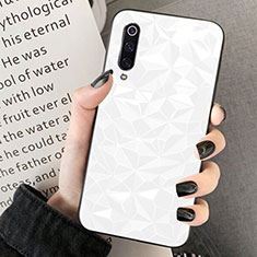 Silikon Hülle Handyhülle Ultra Dünn Schutzhülle Flexible Tasche C03 für Xiaomi Mi A3 Weiß