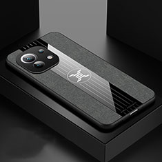 Silikon Hülle Handyhülle Ultra Dünn Schutzhülle Flexible Tasche C04 für Xiaomi Mi 11 Lite 5G Grau