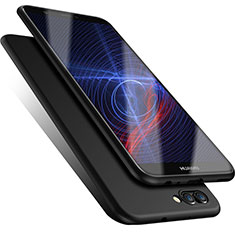 Silikon Hülle Handyhülle Ultra Dünn Schutzhülle für Huawei Enjoy 7S Schwarz
