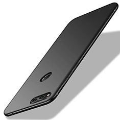 Silikon Hülle Handyhülle Ultra Dünn Schutzhülle für Huawei Honor Play 7X Schwarz