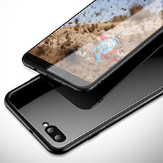 Silikon Hülle Handyhülle Ultra Dünn Schutzhülle für Huawei Honor V10 Schwarz