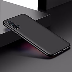 Silikon Hülle Handyhülle Ultra Dünn Schutzhülle für Huawei Nova 5 Schwarz