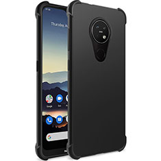 Silikon Hülle Handyhülle Ultra Dünn Schutzhülle für Nokia 6.2 Schwarz