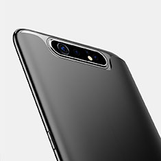 Silikon Hülle Handyhülle Ultra Dünn Schutzhülle für Samsung Galaxy A80 Schwarz