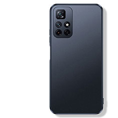 Silikon Hülle Handyhülle Ultra Dünn Schutzhülle H01 für Xiaomi Redmi Note 11T 5G Schwarz