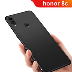 Silikon Hülle Handyhülle Ultra Dünn Schutzhülle Q03 für Huawei Honor Play 8C Schwarz
