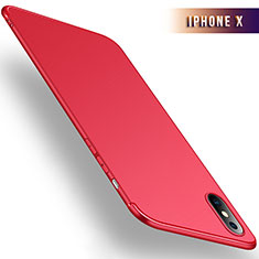 Silikon Hülle Handyhülle Ultra Dünn Schutzhülle S02 für Apple iPhone Xs Max Rot