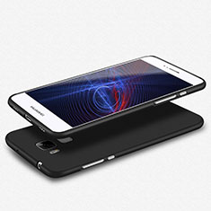Silikon Hülle Handyhülle Ultra Dünn Schutzhülle S02 für Huawei G8 Schwarz