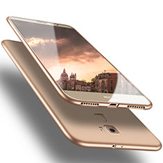 Silikon Hülle Handyhülle Ultra Dünn Schutzhülle S02 für Huawei Mate S Gold