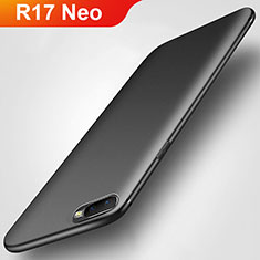 Silikon Hülle Handyhülle Ultra Dünn Schutzhülle S02 für Oppo R17 Neo Schwarz