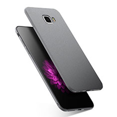 Silikon Hülle Handyhülle Ultra Dünn Schutzhülle S02 für Samsung Galaxy C9 Pro C9000 Grau