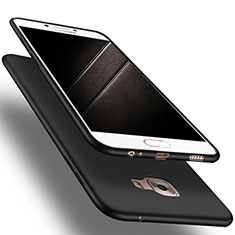 Silikon Hülle Handyhülle Ultra Dünn Schutzhülle S03 für Samsung Galaxy C9 Pro C9000 Schwarz