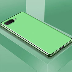 Silikon Hülle Handyhülle Ultra Dünn Schutzhülle Tasche C01 für Oppo R17 Neo Grün