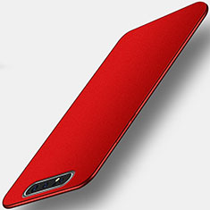 Silikon Hülle Handyhülle Ultra Dünn Schutzhülle Tasche C01 für Samsung Galaxy A90 4G Rot