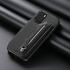 Silikon Hülle Handyhülle Ultra Dünn Schutzhülle Tasche Flexible mit Magnetisch S05D für Xiaomi Mi 11i 5G Schwarz