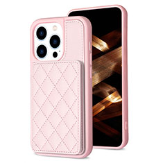 Silikon Hülle Handyhülle Ultra Dünn Schutzhülle Tasche Flexible mit Magnetisch S10D für Apple iPhone 13 Pro Max Rosegold