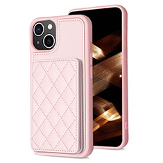 Silikon Hülle Handyhülle Ultra Dünn Schutzhülle Tasche Flexible mit Magnetisch S10D für Apple iPhone 14 Rosegold