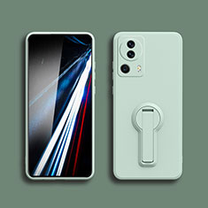 Silikon Hülle Handyhülle Ultra Dünn Schutzhülle Tasche Flexible mit Ständer für Xiaomi Mi 13 Lite 5G Minzgrün