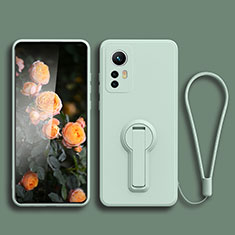 Silikon Hülle Handyhülle Ultra Dünn Schutzhülle Tasche Flexible mit Ständer für Xiaomi Redmi K50 Ultra 5G Minzgrün