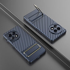 Silikon Hülle Handyhülle Ultra Dünn Schutzhülle Tasche Flexible mit Ständer KC3 für OnePlus 11R 5G Blau