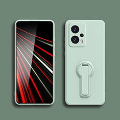 Silikon Hülle Handyhülle Ultra Dünn Schutzhülle Tasche Flexible mit Ständer S01 für Xiaomi Poco X4 GT 5G Minzgrün