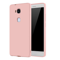 Silikon Hülle Handyhülle Ultra Dünn Schutzhülle Tasche S01 für Huawei GR5 Rosegold