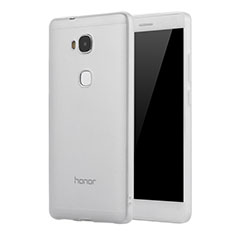 Silikon Hülle Handyhülle Ultra Dünn Schutzhülle Tasche S01 für Huawei Honor 5X Klar