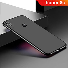 Silikon Hülle Handyhülle Ultra Dünn Schutzhülle Tasche S01 für Huawei Honor Play 8C Schwarz
