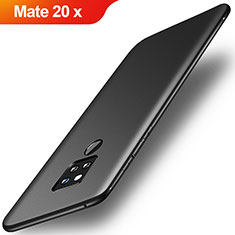 Silikon Hülle Handyhülle Ultra Dünn Schutzhülle Tasche S01 für Huawei Mate 20 X Schwarz