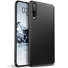 Silikon Hülle Handyhülle Ultra Dünn Schutzhülle Tasche S01 für Huawei P30 Schwarz