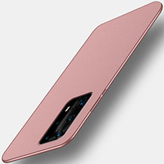 Silikon Hülle Handyhülle Ultra Dünn Schutzhülle Tasche S01 für Huawei P40 Pro+ Plus Rosegold