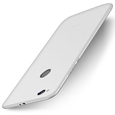 Silikon Hülle Handyhülle Ultra Dünn Schutzhülle Tasche S01 für Huawei P8 Lite (2017) Weiß