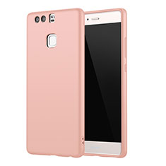 Silikon Hülle Handyhülle Ultra Dünn Schutzhülle Tasche S01 für Huawei P9 Plus Rosa