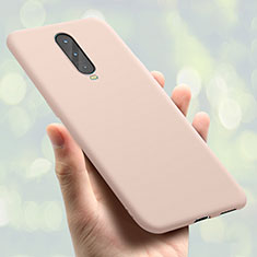 Silikon Hülle Handyhülle Ultra Dünn Schutzhülle Tasche S01 für Oppo RX17 Pro Rosegold