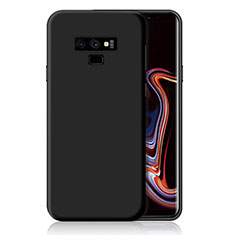 Silikon Hülle Handyhülle Ultra Dünn Schutzhülle Tasche S01 für Samsung Galaxy Note 9 Schwarz